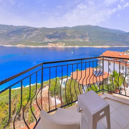 June With Spectacular Views, 50 Mt To The Sea Willa Kaş