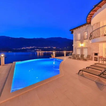June With Spectacular Views, 50 Mt To The Sea Villa Kas