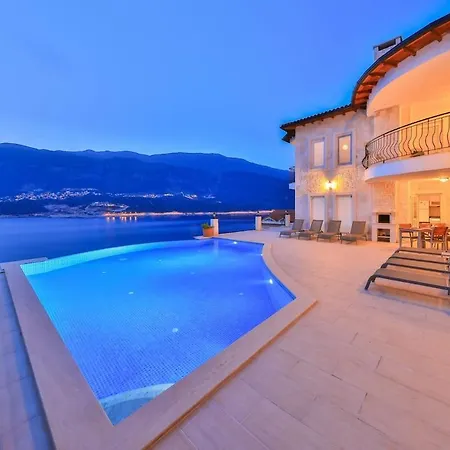June With Spectacular Views, 50 Mt To The Sea Kas