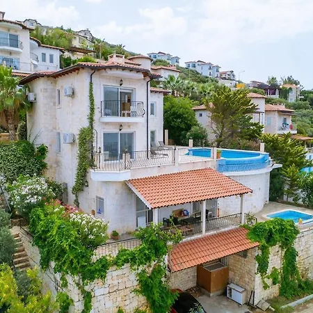 June With Spectacular Views, 50 Mt To The Sea Villa Kas