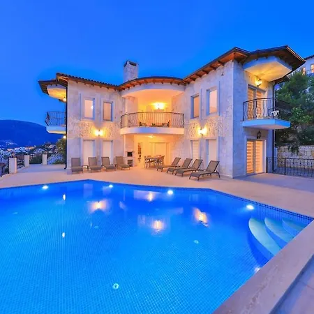 Villa June With Spectacular Views, 50 Mt To The Sea Kas